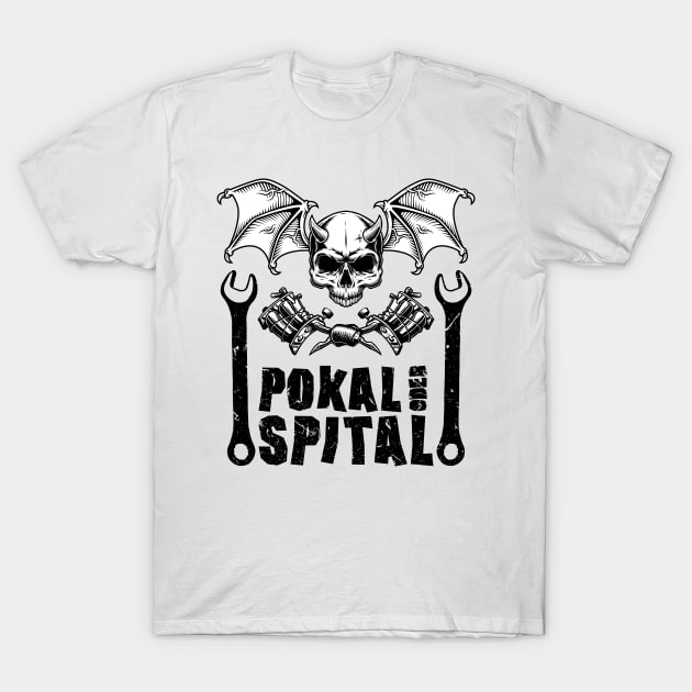 Echte Motorsport Retro Vintage Pokal Oder Spital Motocross T
